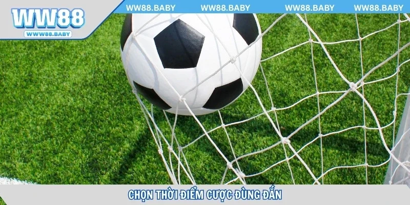 Chọn thời điểm cược đùng đắn cùng kèo chất lượng