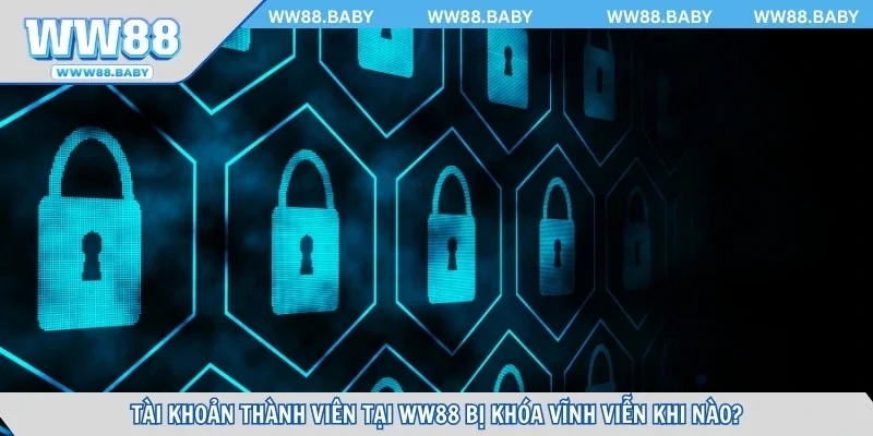 Tài khoản thành viên tại WW88 bị khóa vĩnh viễn khi nào?